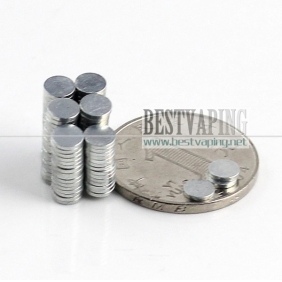 Wholesale Rare Earth Magnet Used As a Button Top for Flat Top Batteries(5x0.8mm)