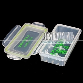 Wholesale 2 x 18650 Battery Plastic flameproof Storage Case