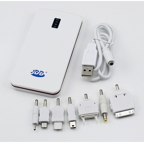 Wholesale JDB JP8002 5000mAh Double USB for Output Sockets Portable Mobile Power Supply