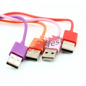 Wholesale USB colorful cable For iphone.ipad, itouch